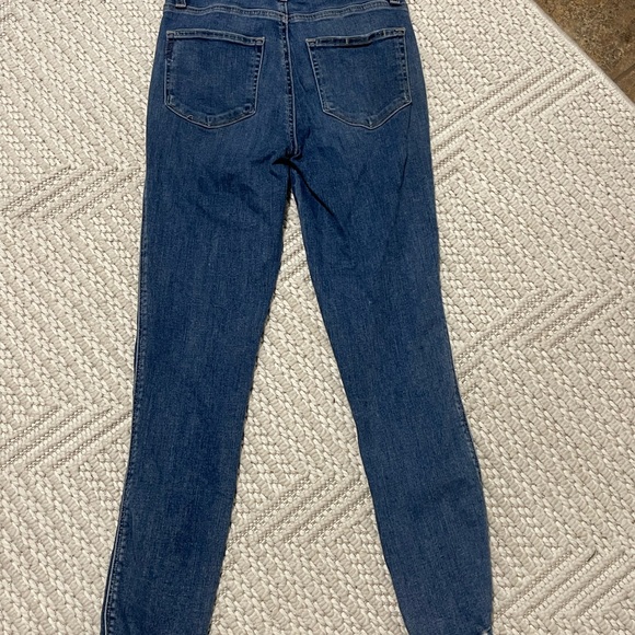 PAIGE Dark Blue Skinny Jeans - Picture 2 of 3